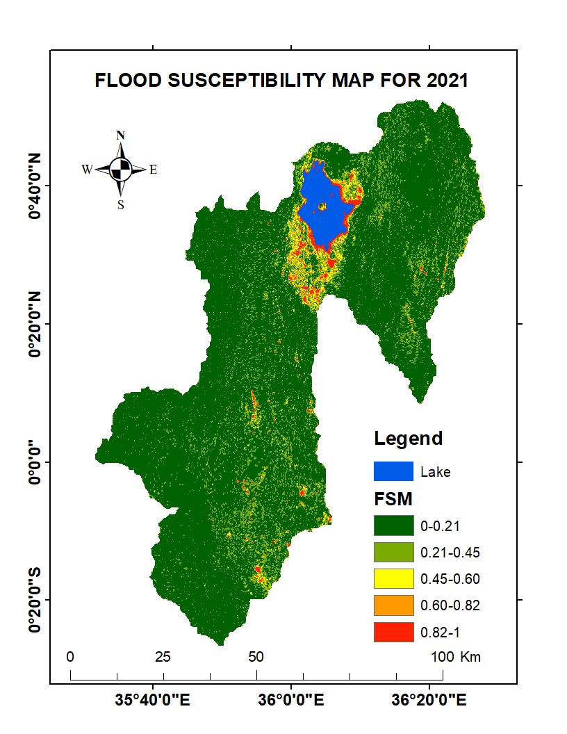 Flood Susceptibility RF 2021